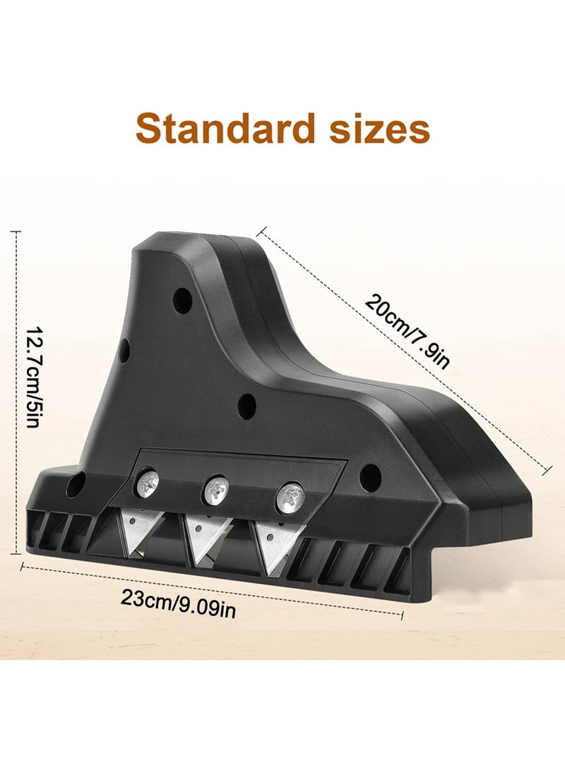 M MIAOYAN Drywall cutter, drywall trimmer, drywall planer, drywall chamfering tool, woodworking hand tools, cutting tools, drywall beveling tools - Image 2